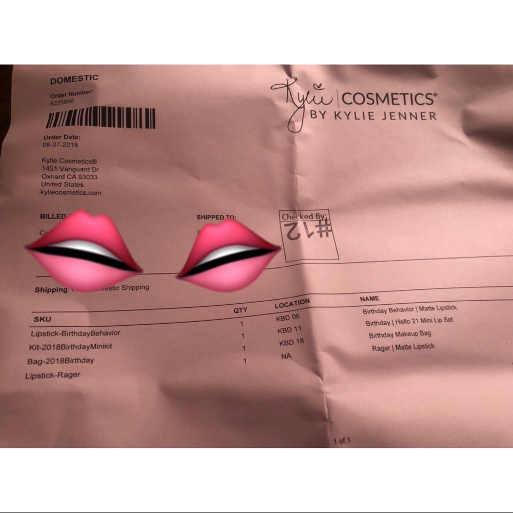 Kylie Cosmetics RAGER Matte Lipstick ππππΉ - Picture 4 of 6